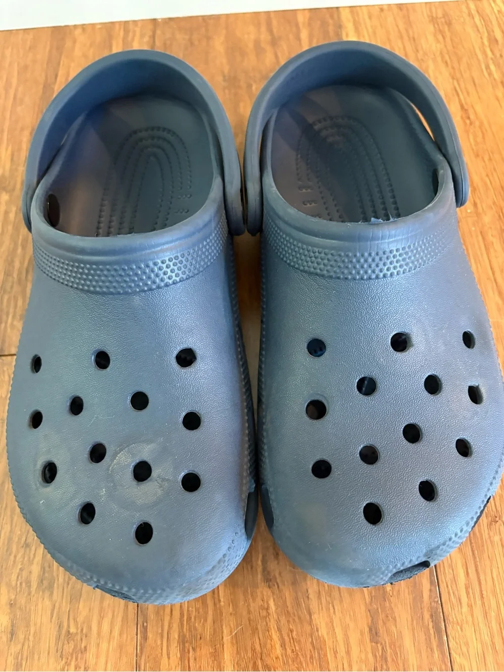 Casual Slip-On Clog in Navy Blue
